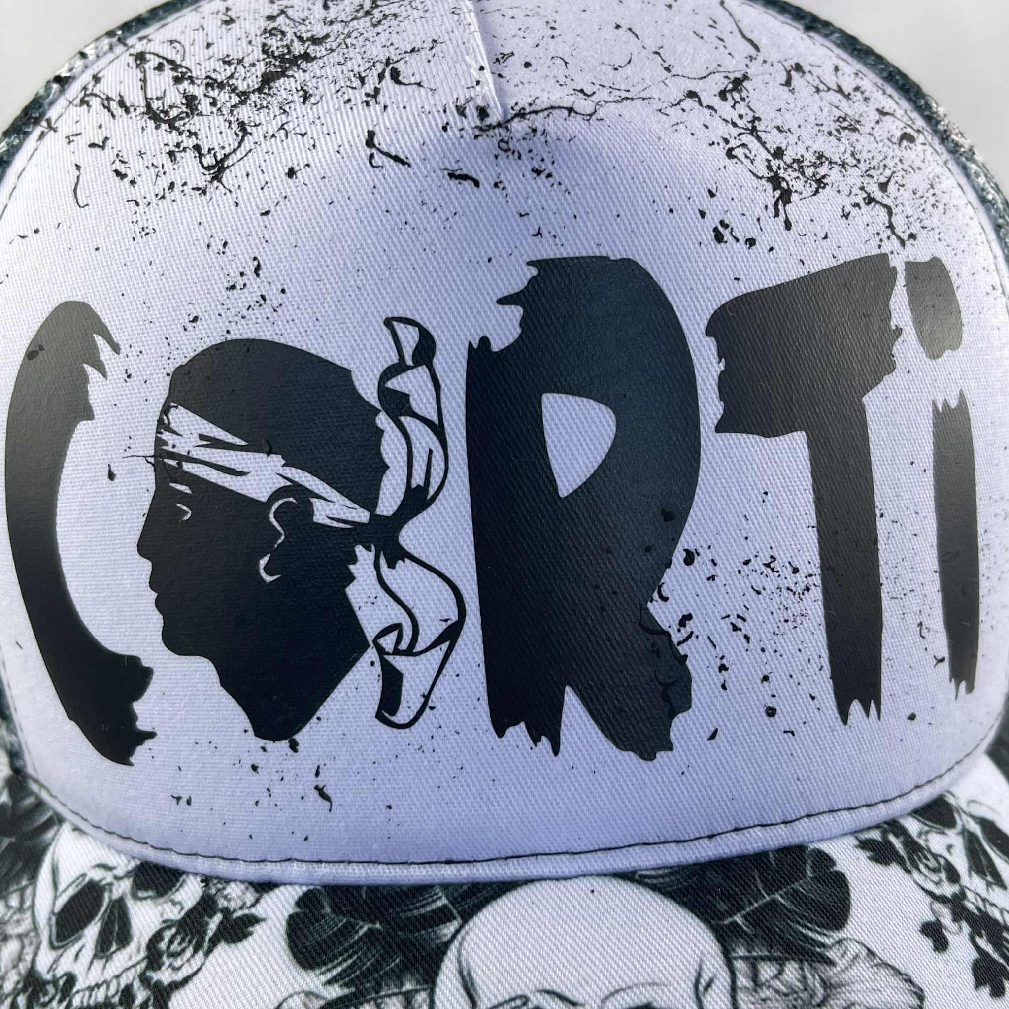 Tête de Mort Flowers - MAKAÏ x CORTI