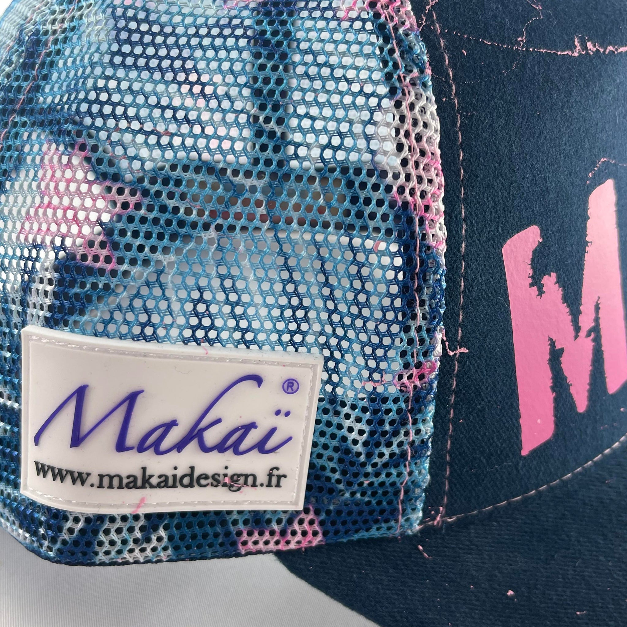 Navy Flowers MAKAÏ