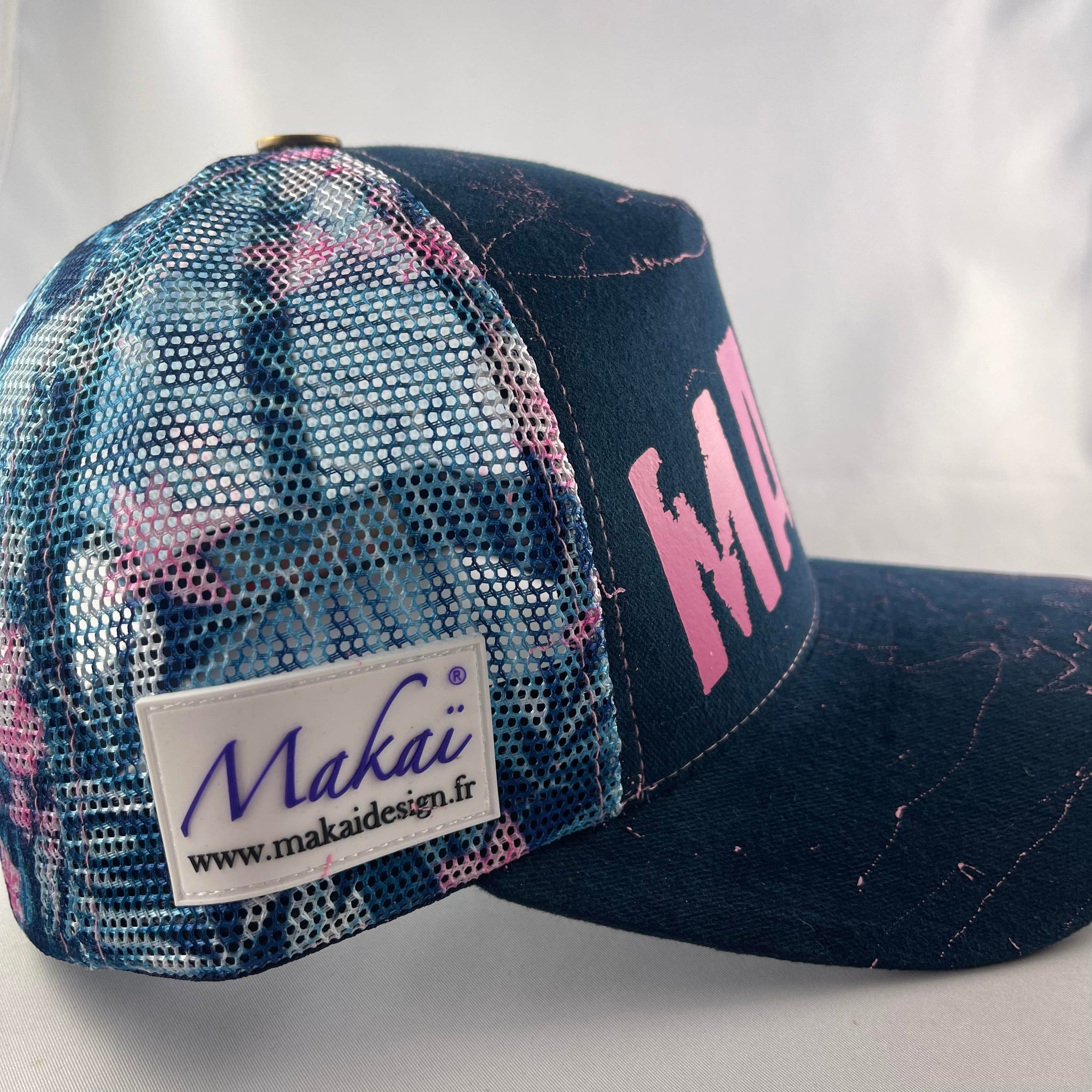 Navy Flowers MAKAÏ