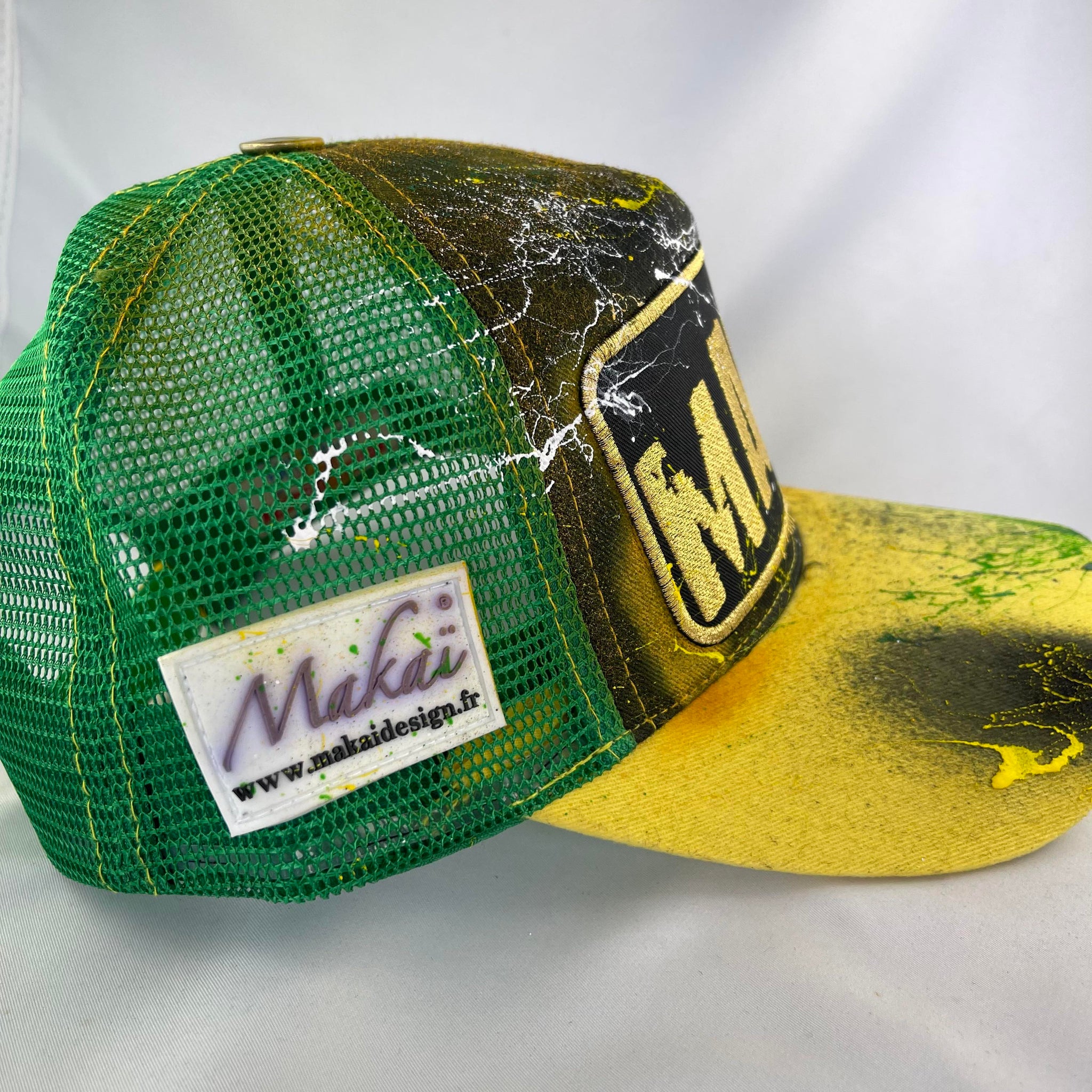 Jaune & Noir & Vert 083 MAKAÏ