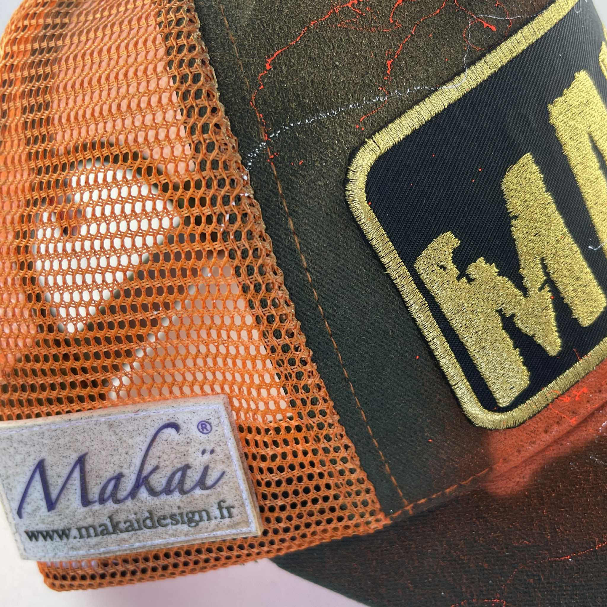 Kaki & Orange 108 MAKAÏ