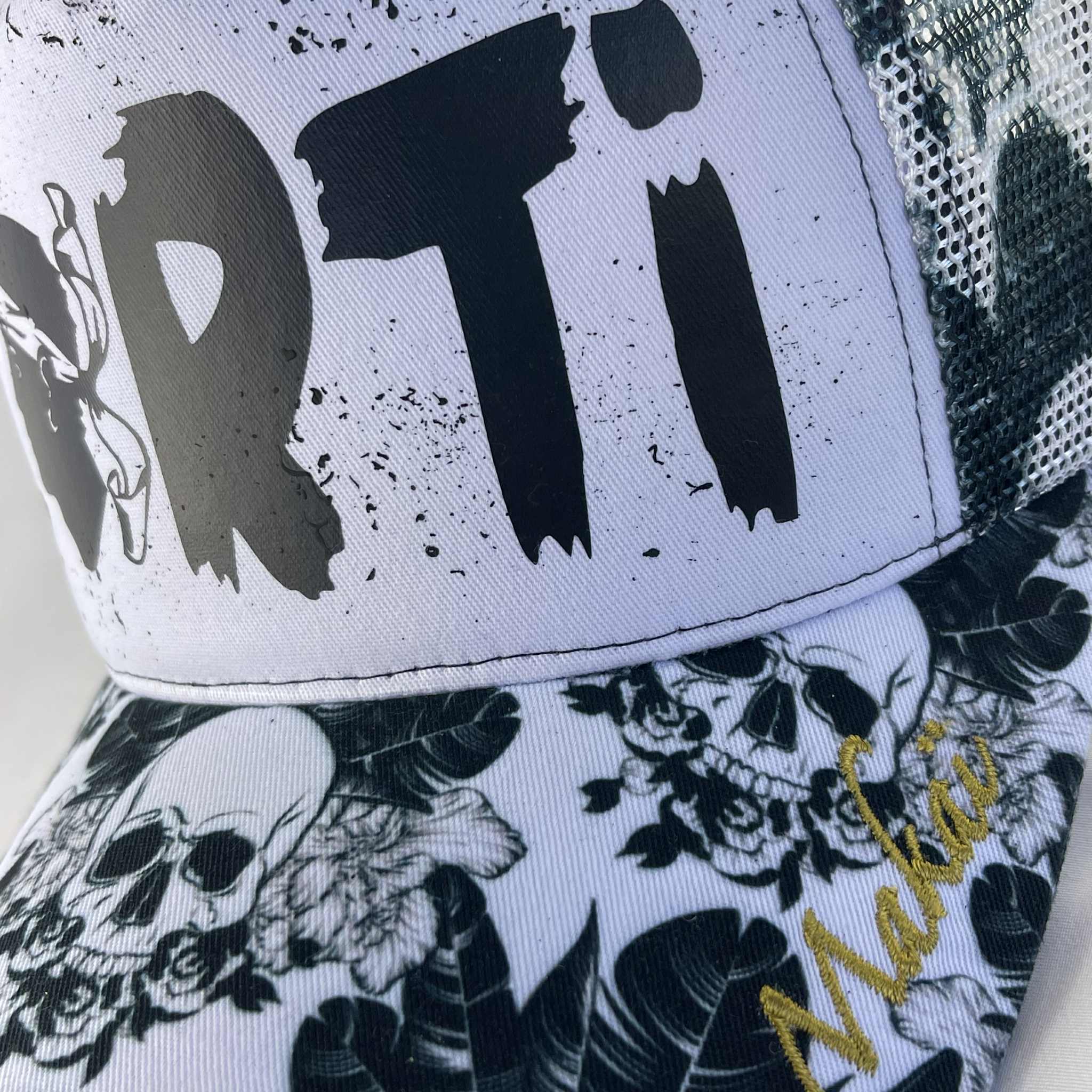 Tête de Mort Flowers - MAKAÏ x CORTI
