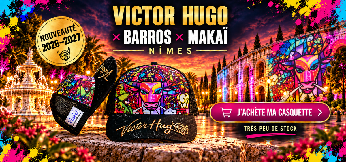 Victor Hugo × Barros × MAKAÏ — découvre la casquette