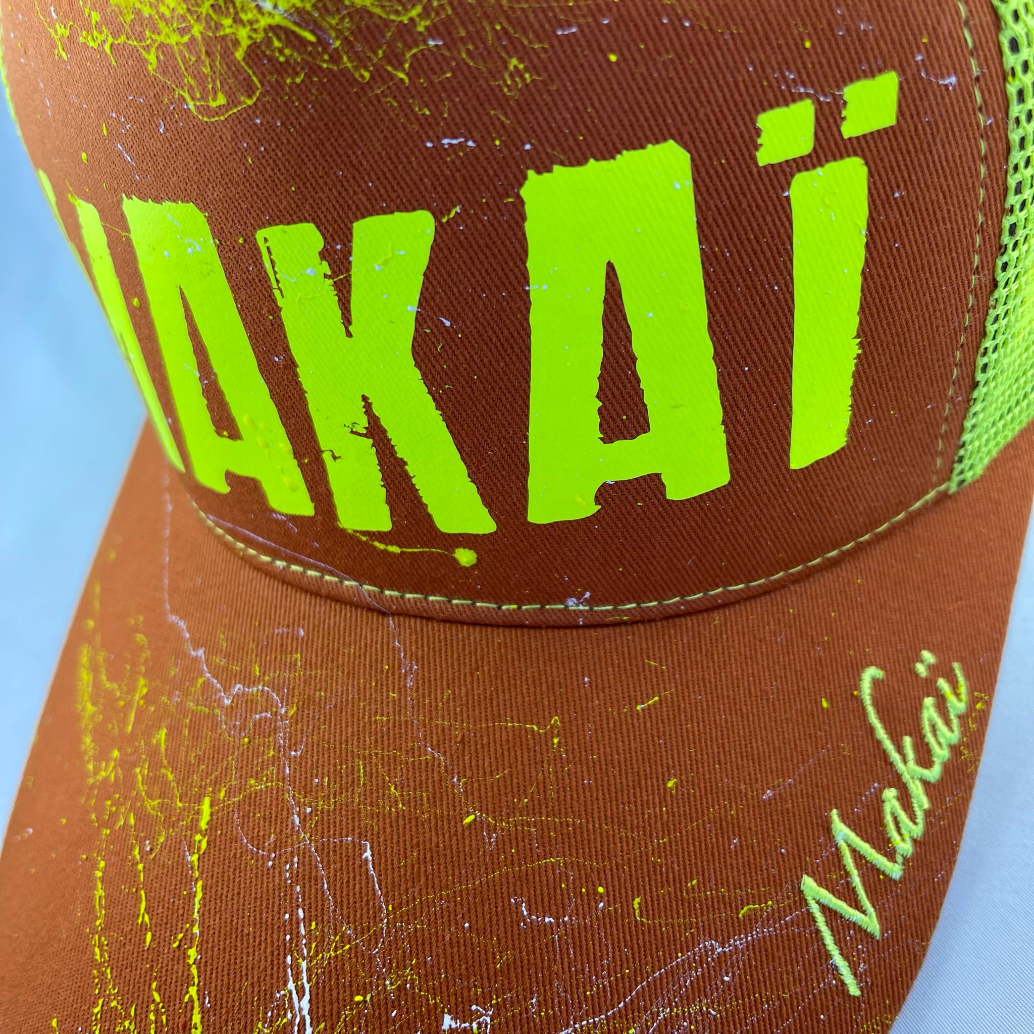 Caramel & Jaune Fluo MAKAÏ