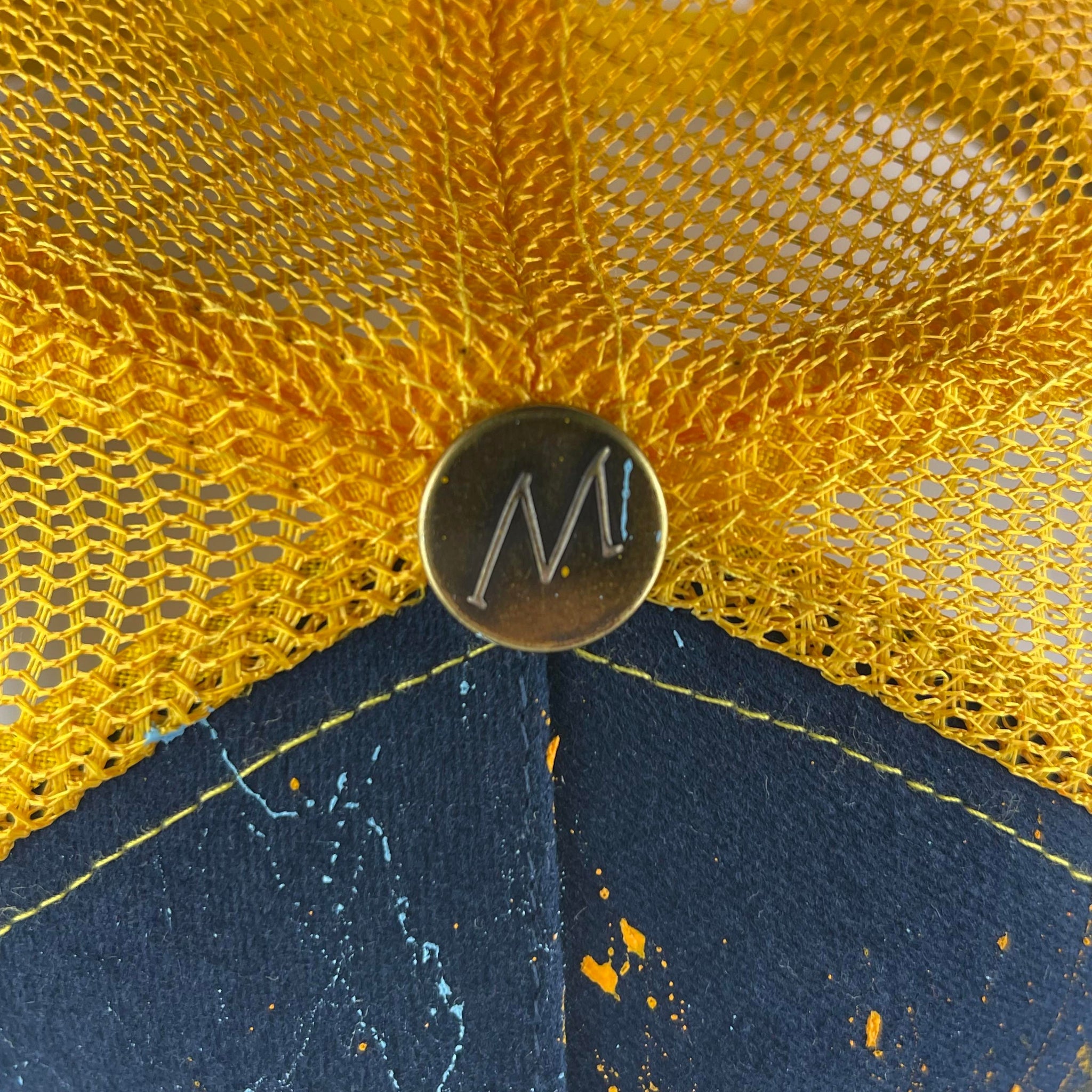 Bleu Marine & Jaune MAKAÏ