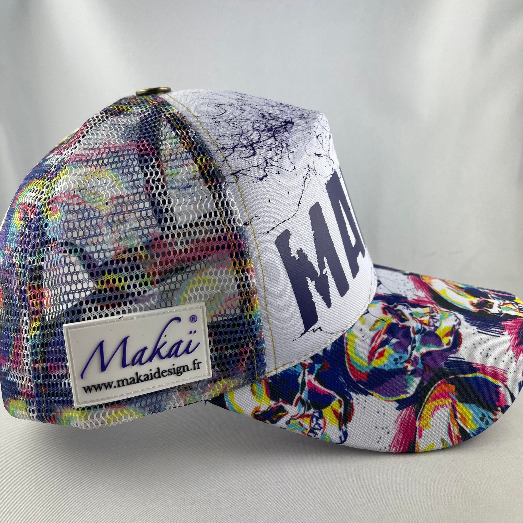 Skull Violette MAKAÏ